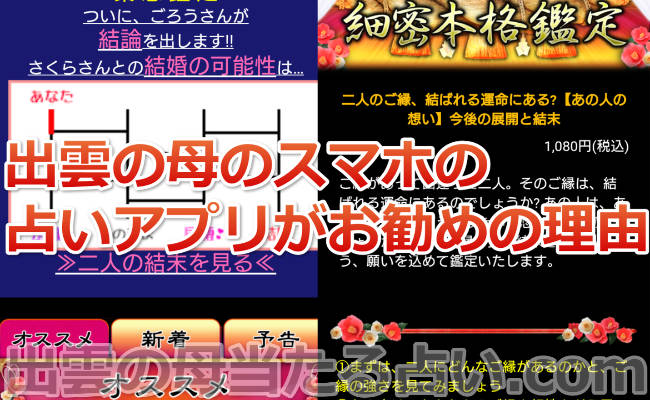 【出雲の母の当たる占い】縁結びが叶うと評判の占い師出雲の母の口コミご紹介